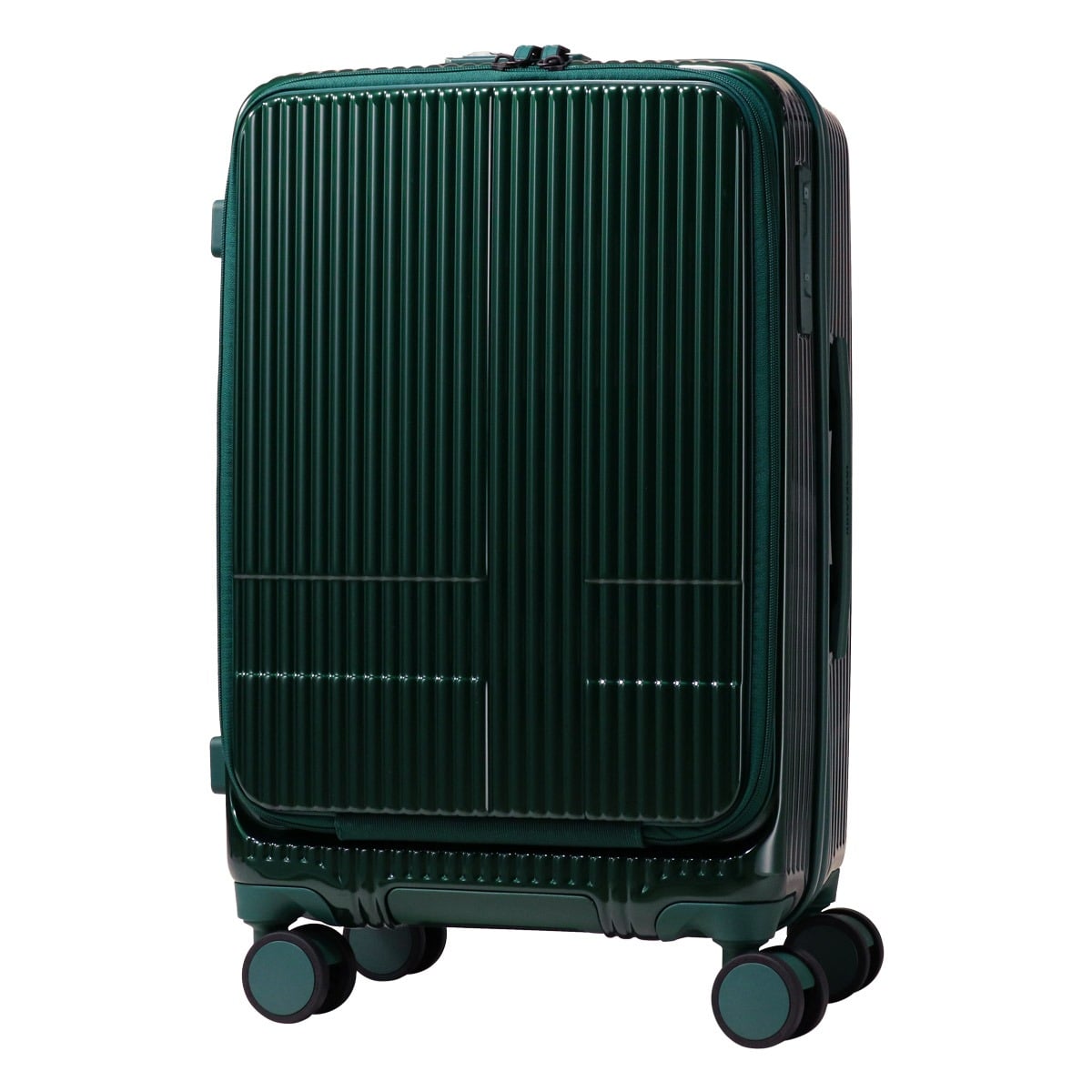 INNOVATOR 【2年保証】 イノベーター スーツケース キャリーケース TSAロック 55L 62.5cm 3.9kg 軽量 INV155M 鏡面 HUNTER GREEN HUNTER GREEN -