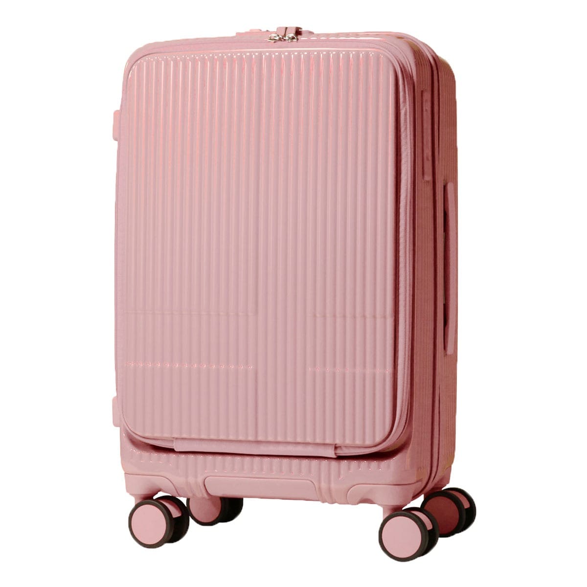 INNOVATOR 【2年保証】 イノベーター スーツケース キャリーケース TSAロック 55L 62.5cm 3.9kg 軽量 INV155M 鏡面 PEACH