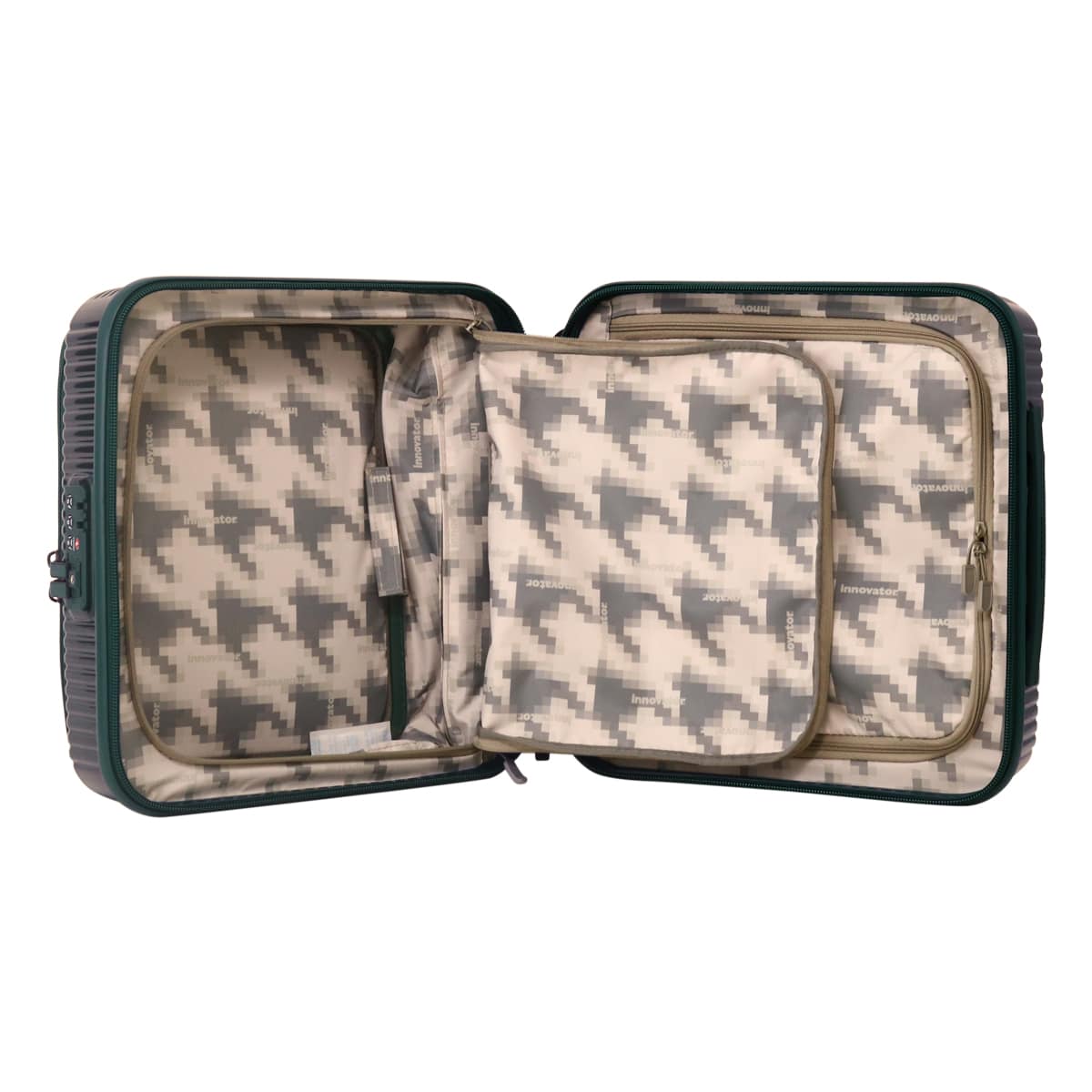 INNOVATOR 【2年保証】 イノベーター スーツケース キャリーケース 機内持ち込み TSAロック 33L 43cm 3kg 軽量 INV20M 鏡面 CLOUD GREY CLOUD GREY -