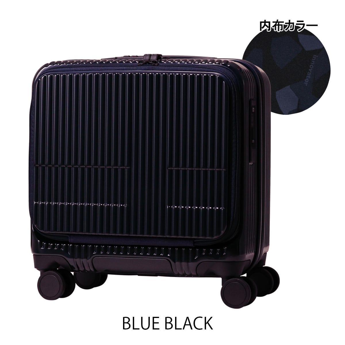 INNOVATOR 【2年保証】 イノベーター スーツケース キャリーケース 機内持ち込み TSAロック 33L 43cm 3kg 軽量 INV20M 鏡面 CLOUD GREY CLOUD GREY -