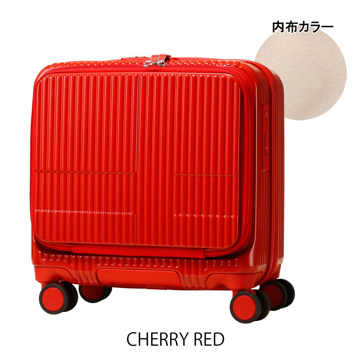 INNOVATOR 【2年保証】 イノベーター スーツケース キャリーケース 機内持ち込み TSAロック 33L 43cm 3kg 軽量 INV20M 鏡面 CLOUD GREY CLOUD GREY -