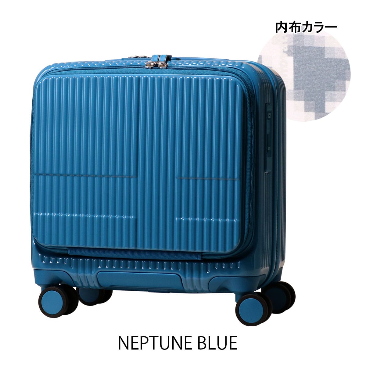INNOVATOR 【2年保証】 イノベーター スーツケース キャリーケース 機内持ち込み TSAロック 33L 43cm 3kg 軽量 INV20M 鏡面 CLOUD GREY CLOUD GREY -