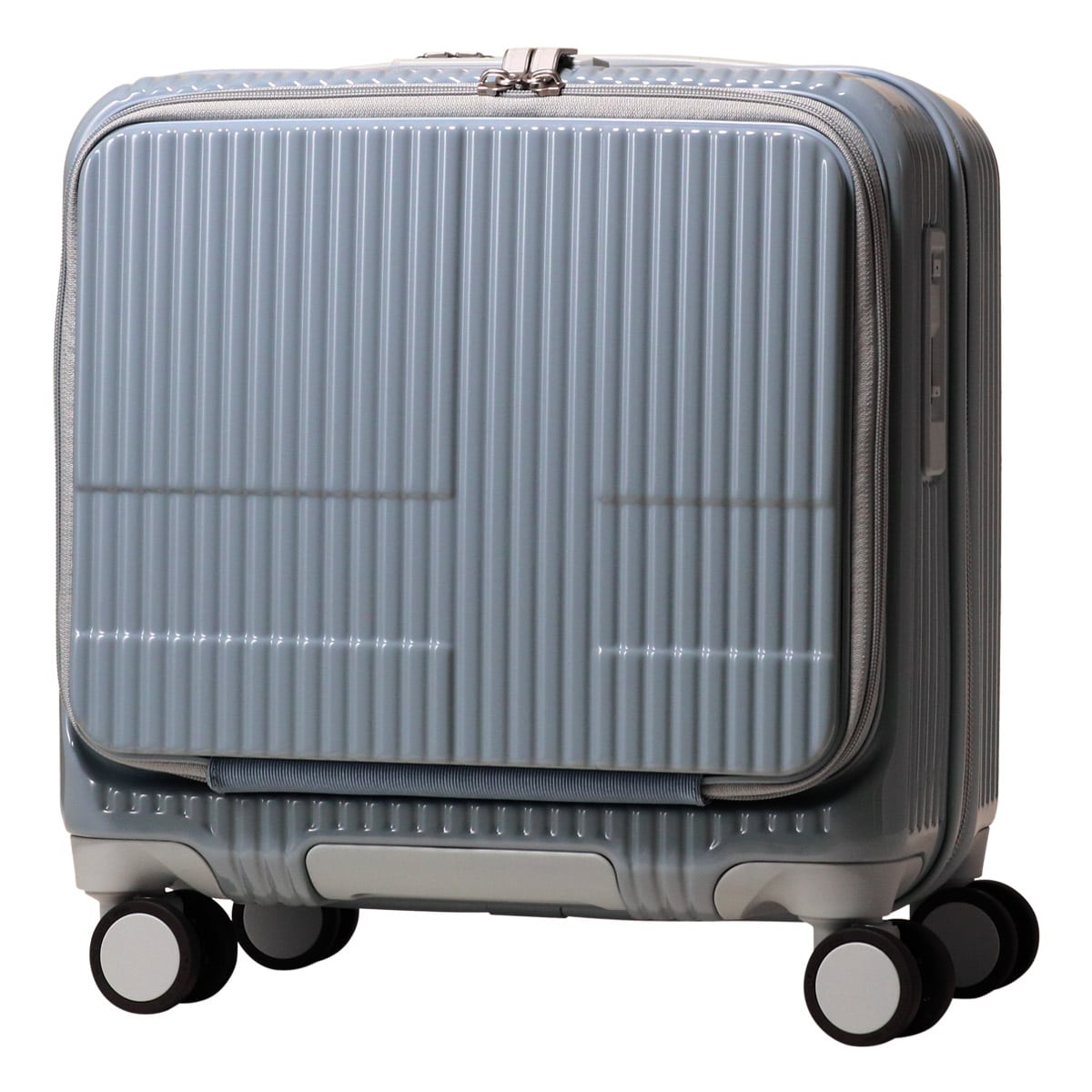 INNOVATOR 【2年保証】 イノベーター スーツケース キャリーケース 機内持ち込み TSAロック 33L 43cm 3kg 軽量 INV20M 鏡面 CLOUD GREY