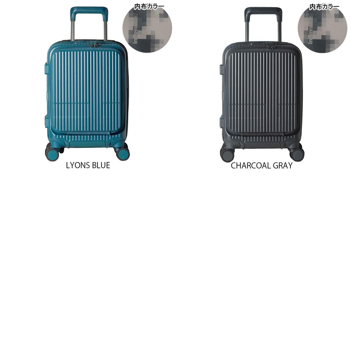 INNOVATOR 【2年保証】 イノベーター スーツケース キャリーケース 機内持ち込み TSAロック EXTREME INV30 軽量 21L 47cm 3kg キャリーケース キャリーバッグ PALE GREEN PALE GREEN -