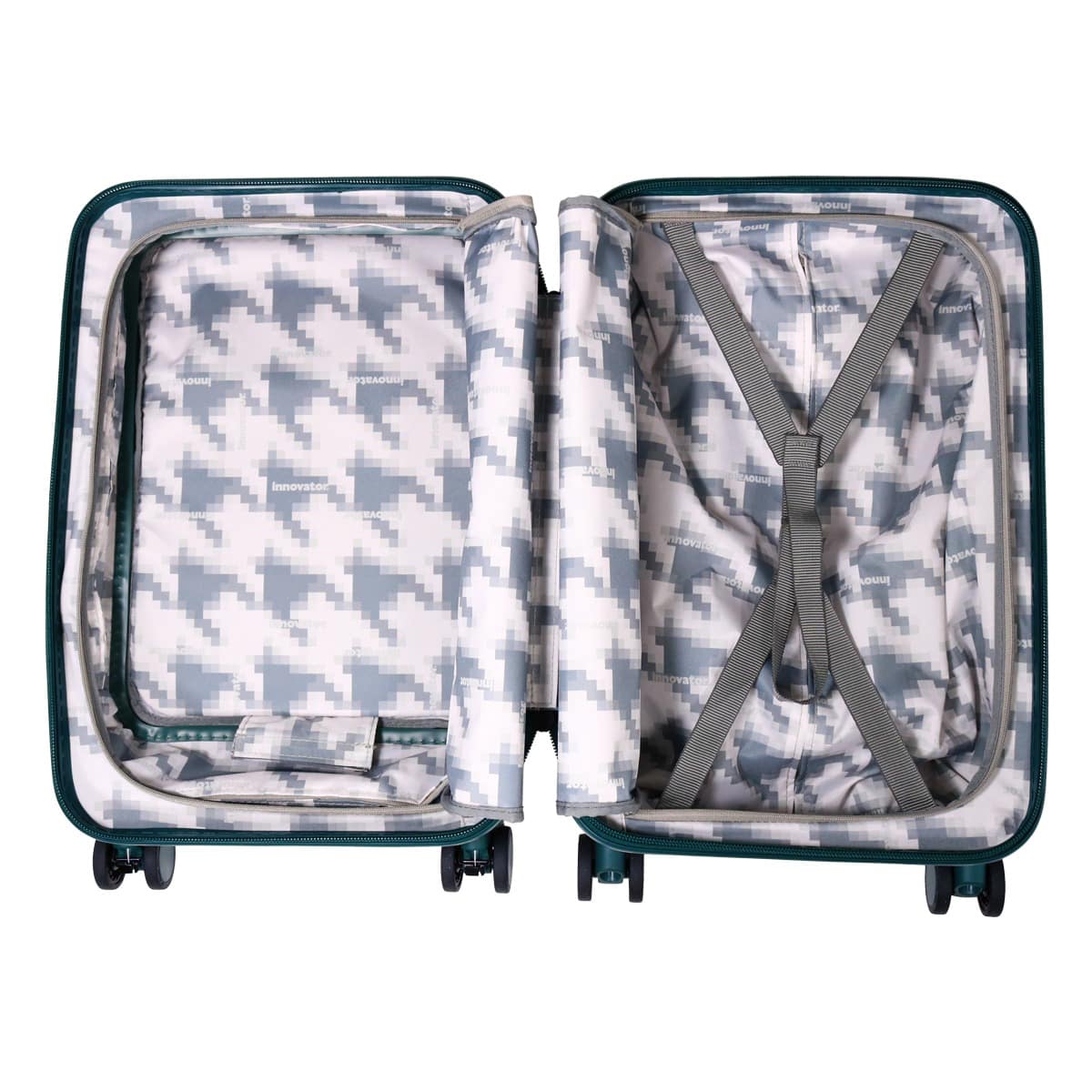 INNOVATOR 【2年保証】 イノベーター スーツケース キャリーケース 機内持ち込み TSAロック 38L 55cm 3.3kg 軽量 INV50M 鏡面 PEACH PEACH -