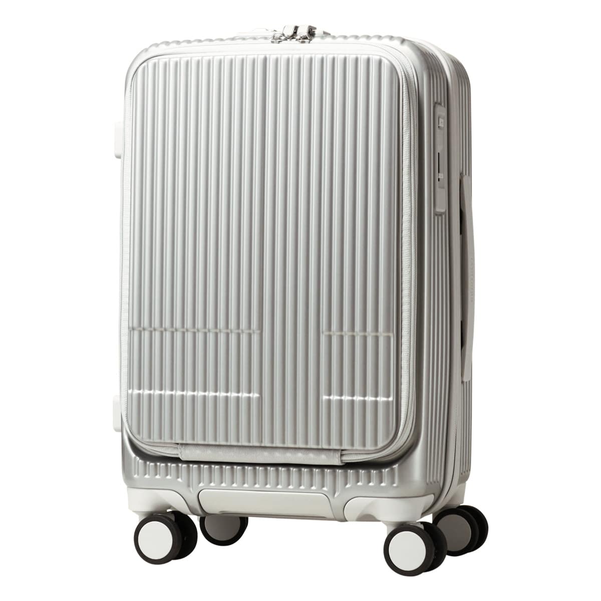 INNOVATOR 【2年保証】 イノベーター スーツケース キャリーケース 機内持ち込み TSAロック 38L 55cm 3.3kg 軽量 INV50M 鏡面 SILVER SAND SILVER SAND -