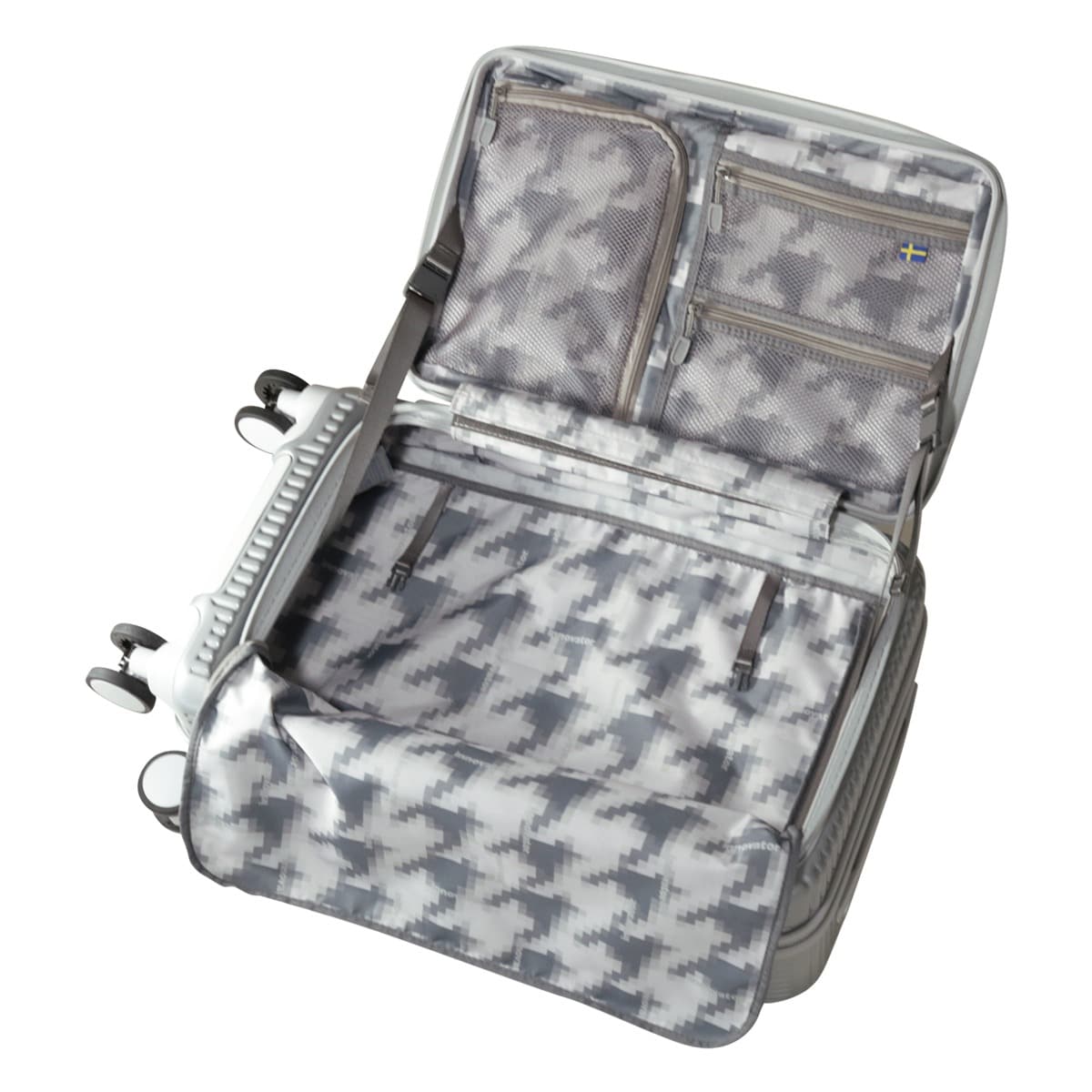 INNOVATOR 【2年保証】 イノベーター スーツケース キャリーケース TSAロック 45L 60.5cm 3.8kg INV550DORM 鏡面 SILVER SAND SILVER SAND -