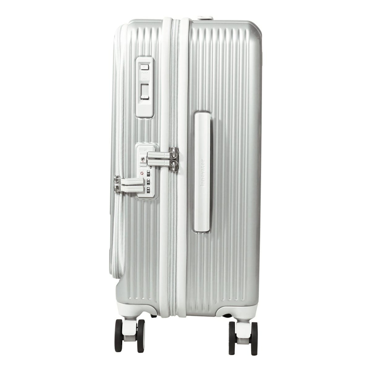 INNOVATOR 【2年保証】 イノベーター スーツケース キャリーケース TSAロック 45L 60.5cm 3.8kg INV550DORM 鏡面 SILVER SAND SILVER SAND -