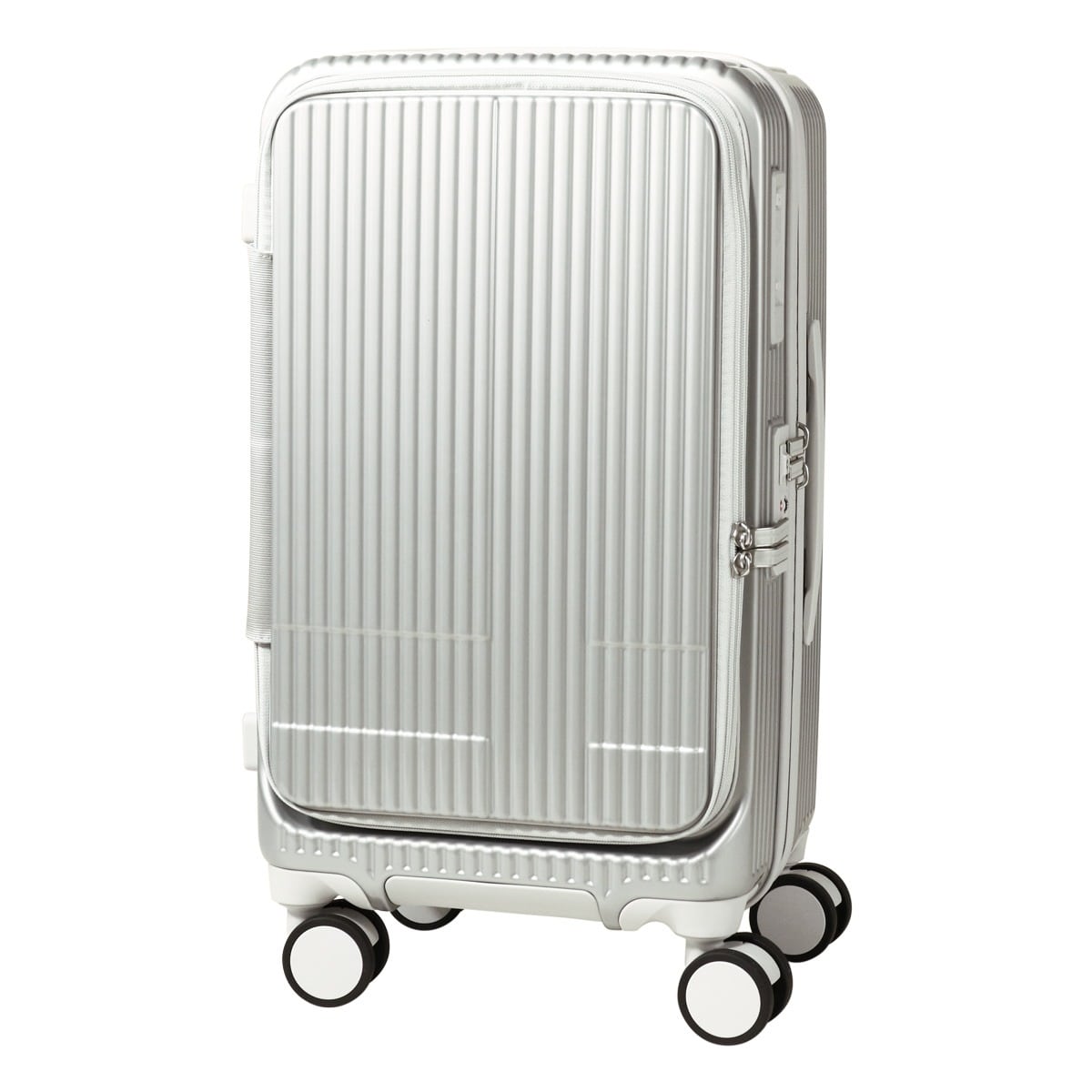 INNOVATOR 【2年保証】 イノベーター スーツケース キャリーケース TSAロック 45L 60.5cm 3.8kg INV550DORM 鏡面 SILVER SAND