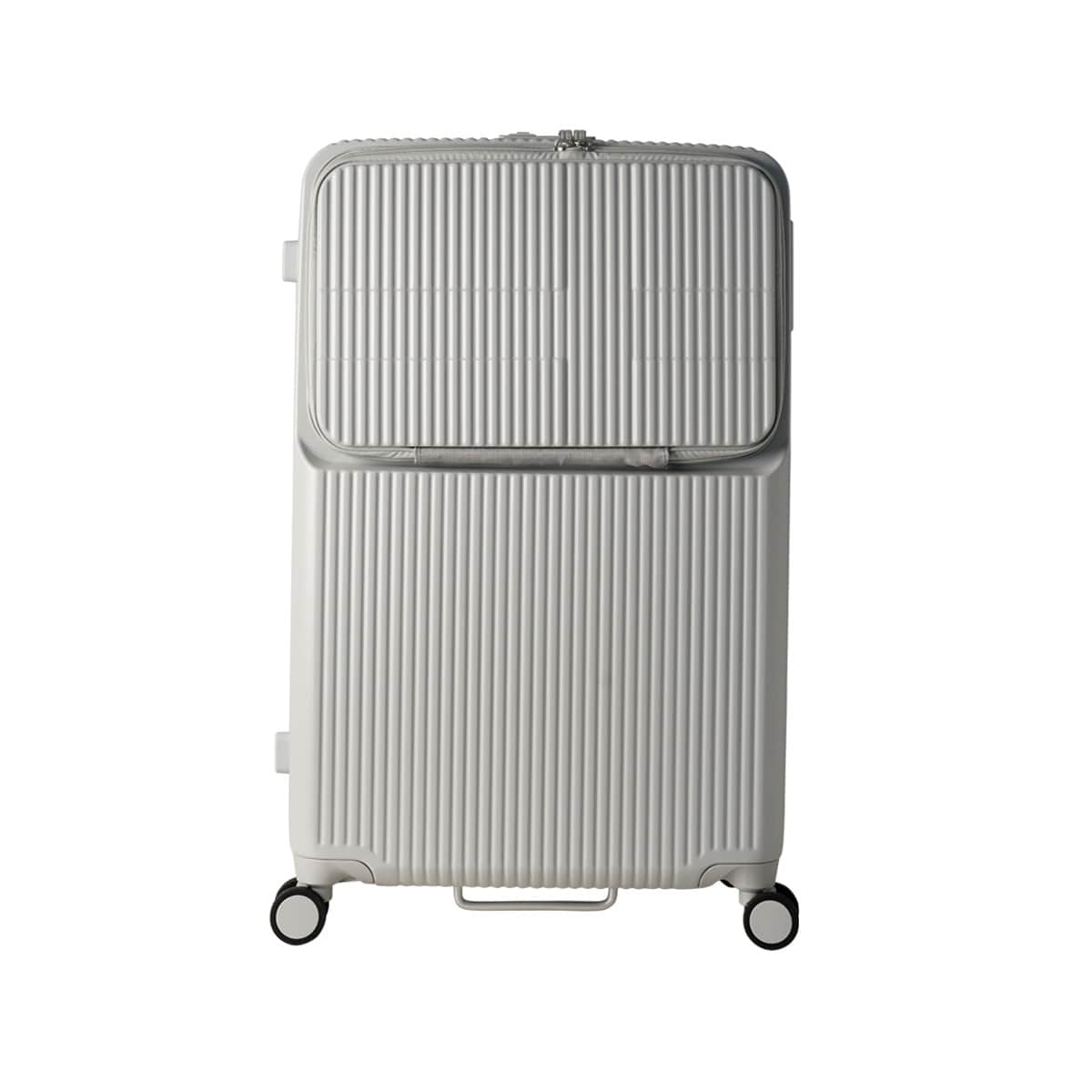 INNOVATOR イノベーター スーツケース キャリーケース TSAロック EXTREME INV90 92L Lサイズ 軽量 ジッパーキャリーケース キャリーバッグ フロントオープン STONE