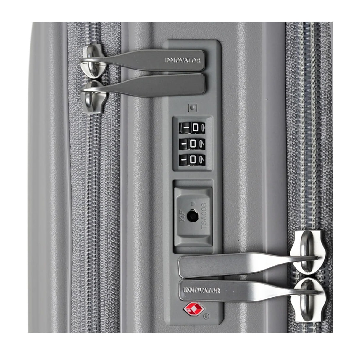 INNOVATOR 【2年保証】 イノベーター スーツケース 機内持ち込み TSAロック 35L Cabin LCC 55cm 2.9kg iv-18 キャリーケース キャリーバッグ フロントオープン カップホルダー 静音キャスター 旅行 トラベル CREAM CREAM -