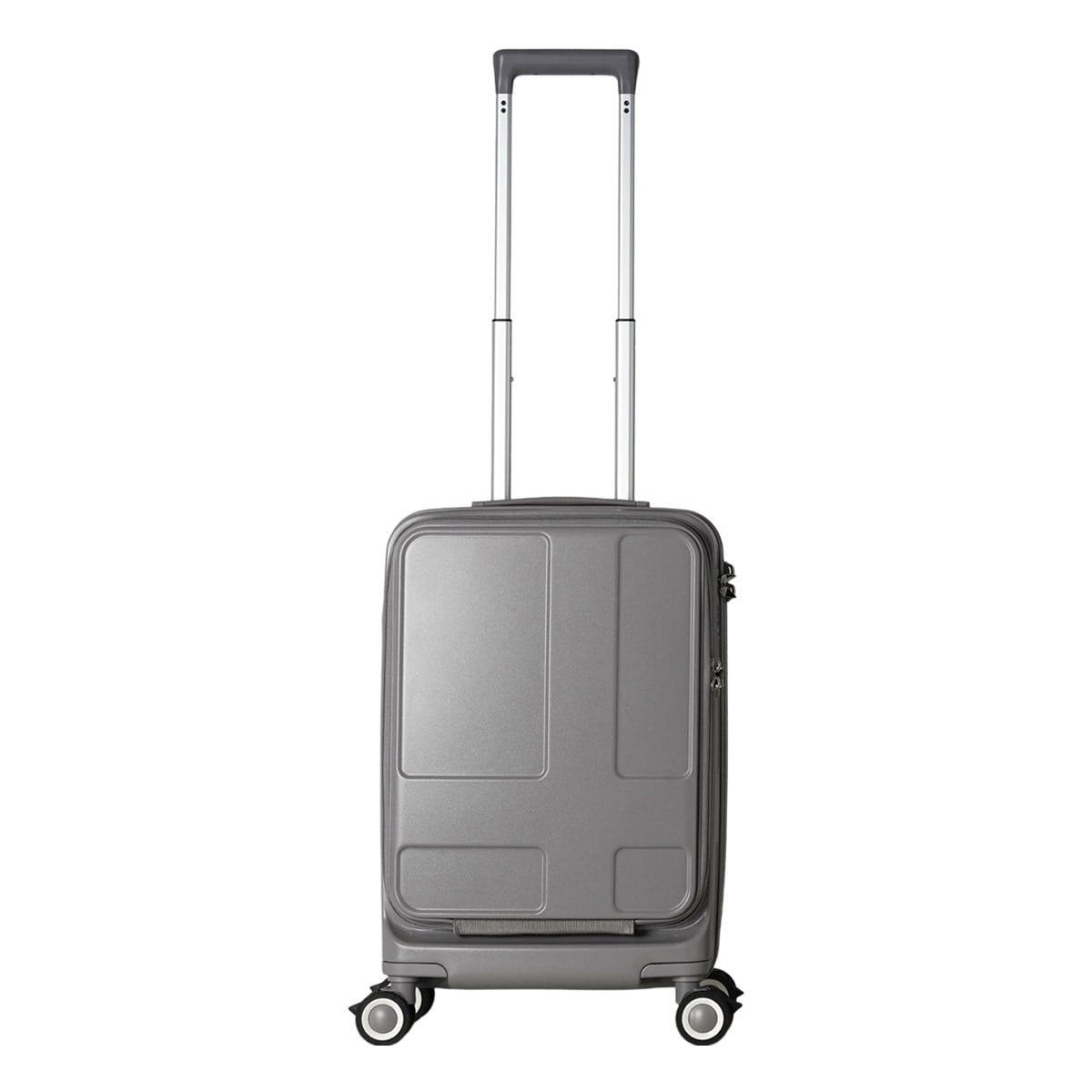 INNOVATOR 【2年保証】 イノベーター スーツケース 機内持ち込み TSAロック 35L Cabin LCC 55cm 2.9kg iv-18 キャリーケース キャリーバッグ フロントオープン カップホルダー 静音キャスター 旅行 トラベル ASH