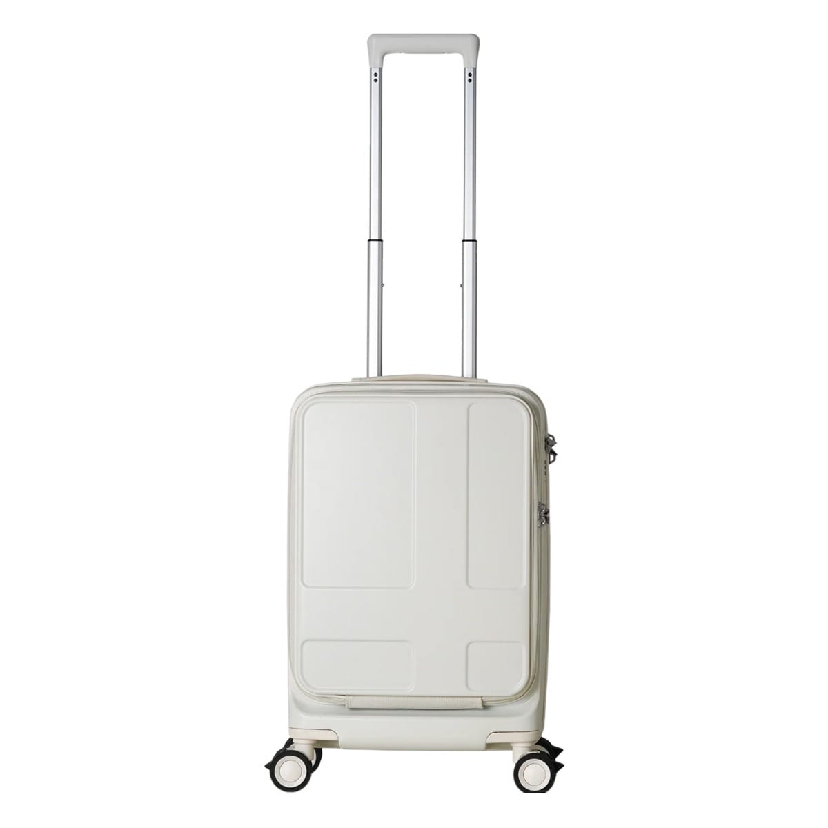INNOVATOR 【2年保証】 イノベーター スーツケース 機内持ち込み TSAロック 35L Cabin LCC 55cm 2.9kg iv-18 キャリーケース キャリーバッグ フロントオープン カップホルダー 静音キャスター 旅行 トラベル CREAM