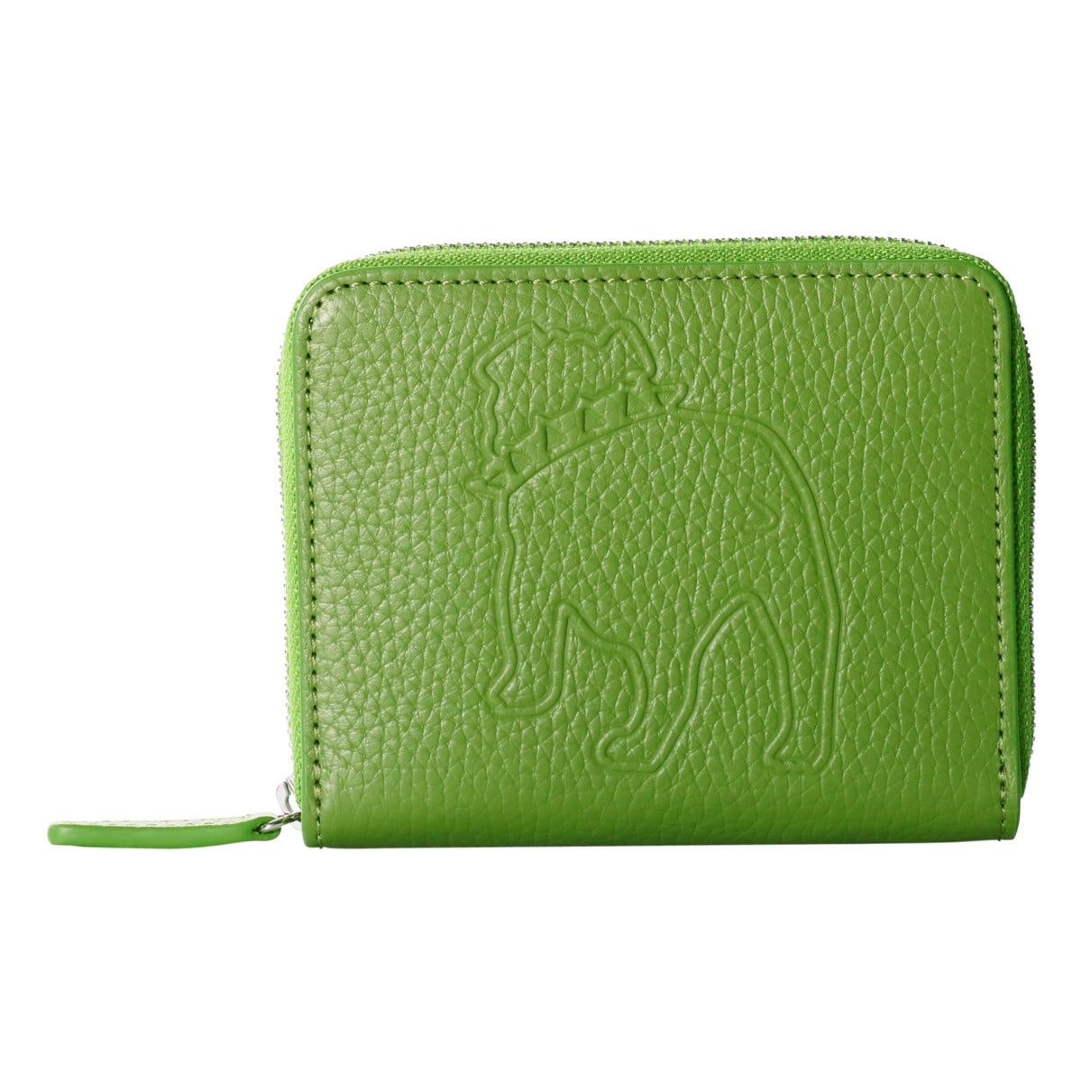 J.PRESS ジェイプレス マルチウォレット バックブル メンズ 7388 コンパクト 財布 牛革 本革 レザー グリーン