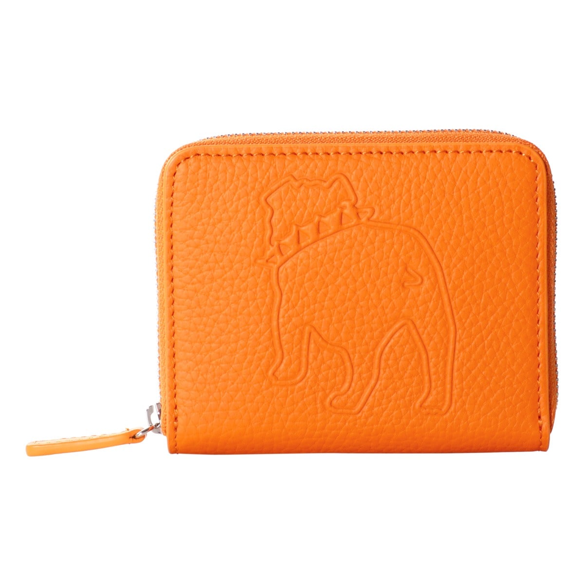 J.PRESS ジェイプレス マルチウォレット バックブル メンズ 7388 コンパクト 財布 牛革 本革 レザー オレンジ