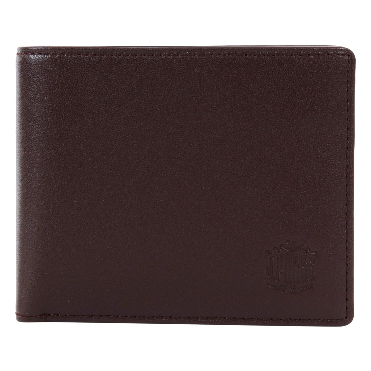 J.PRESS ジェイプレス 二つ折り財布 シープ×ゴード 7763 札入れ 羊革 やぎ革 レザー メンズ チョコ