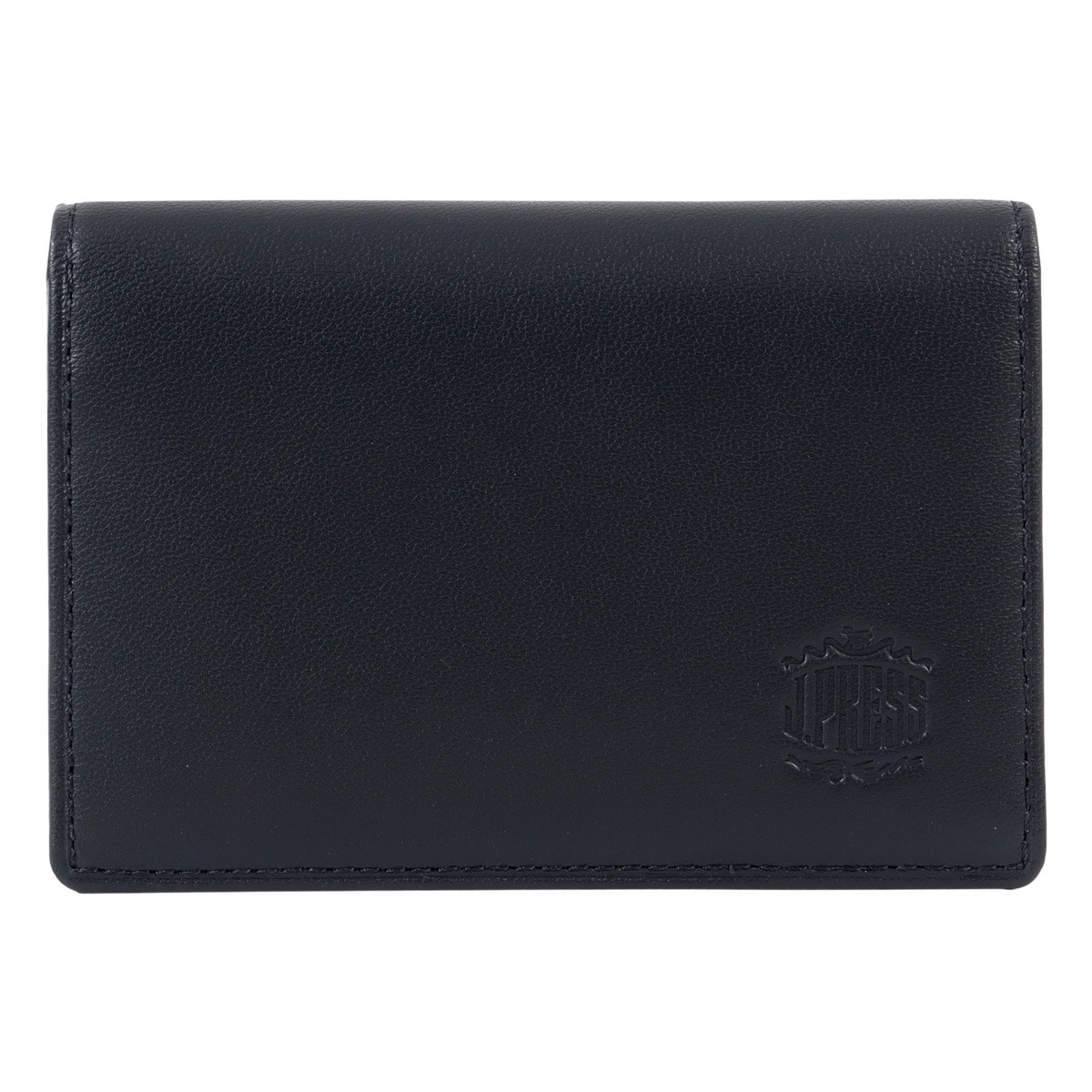 J.PRESS ジェイプレス 名刺入れ シープ×ゴード 7764 カードケース 羊革 やぎ革 レザー メンズ ネイビー