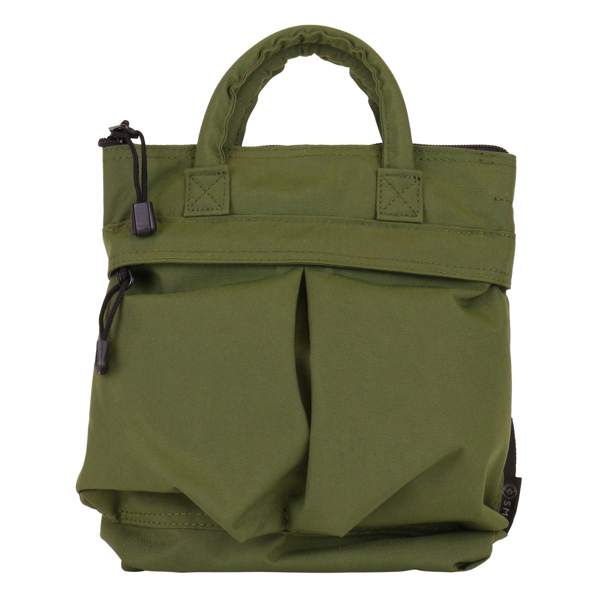 SML エスエムエル トートバッグ ミニトート 2WAY メンズ レディース K901133U HELMET BAG SS 小さめ ショルダーバッグ ミニショルダー お散歩バッグ アウトドア 斜め掛け 撥水 軽量 ワンマイル KHAKI