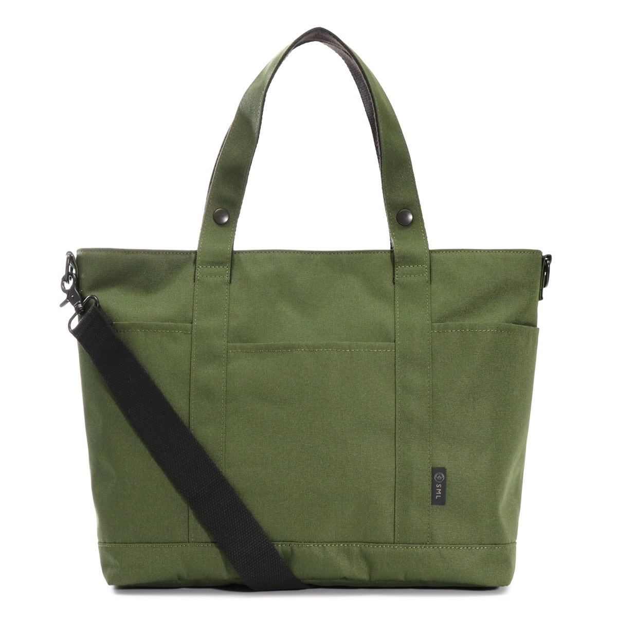 SML エスエムエル トートバッグ B4 2WAY 撥水 メンズ レディース K903043 KYLIAN キリアン ショルダーバッグ DEFORMATION TOTEBAG M 拡張 大容量 ジム 旅行 KHAKI 【65】KHAKI -