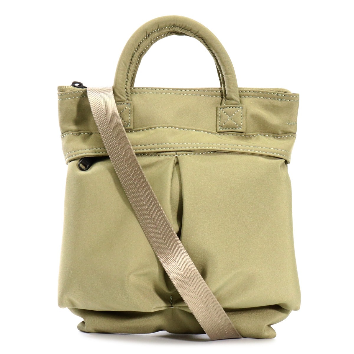 SML エスエムエル ショルダーバッグ 2WAY 撥水 メンズ レディース K903060 SLIGHTLY ミニショルダー ハンドバッグ トートバッグ SOFT HELMET BAG SS ワンマイル 旅行 くすみカラー KHAKI