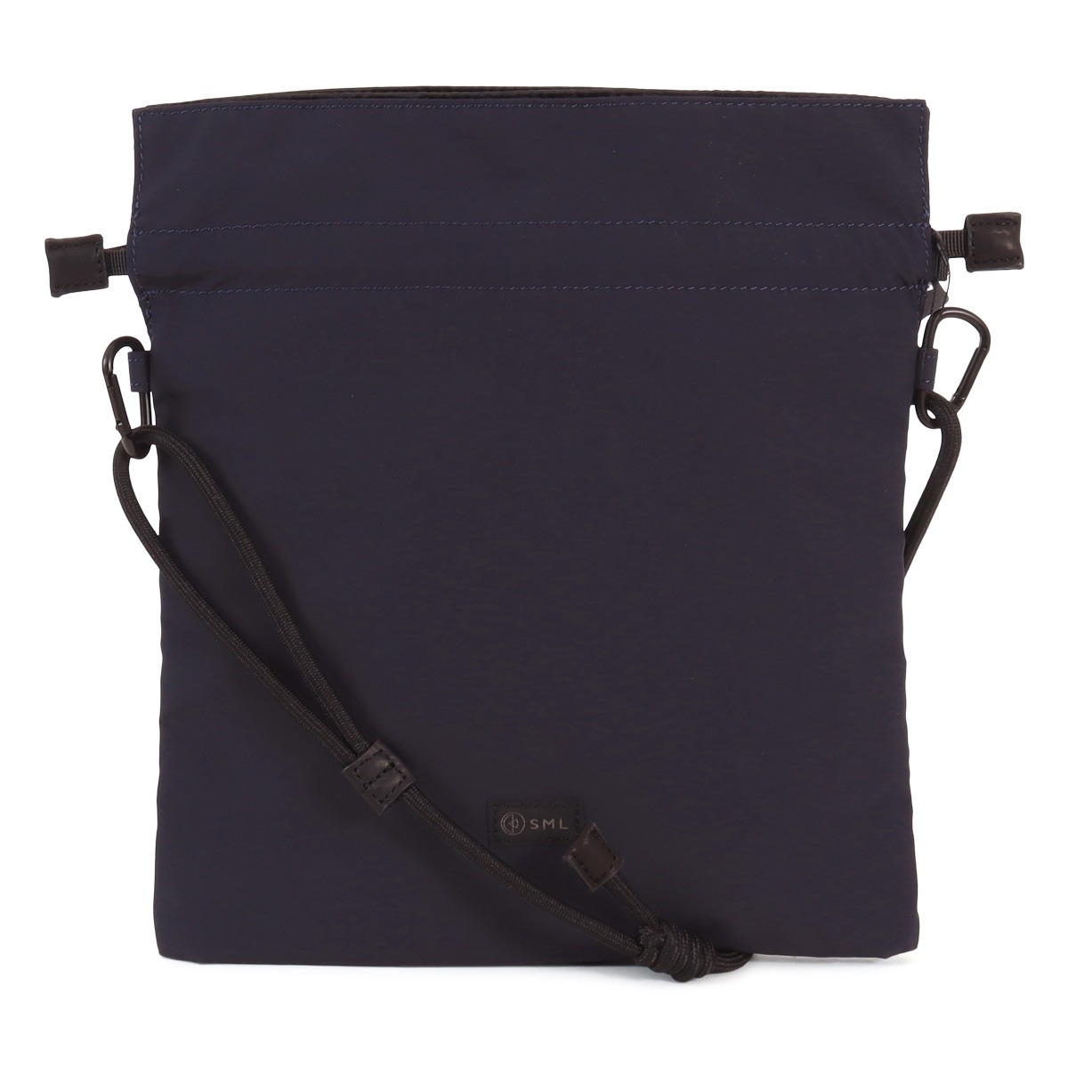 SML エスエムエル ショルダーバッグ 撥水 軽量 防汚 メンズ レディース K904094 JUDE ユダ 巾着 3層 ミニショルダー ミニバッグ コンパクト NAVY