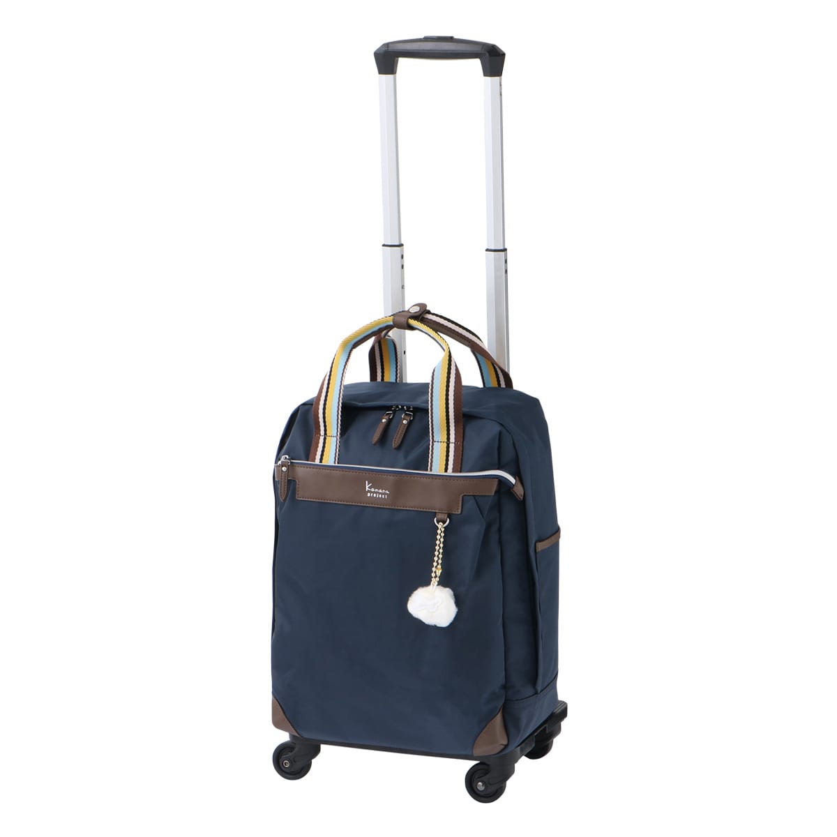 kanana カナナ プロジェクト ショッピングキャリー 39cm 22L 1.8kg レディース アムローズTR 15246 Kanana project ソフトキャリー お出かけ 軽量 ネイビー 【03】ネイビー -