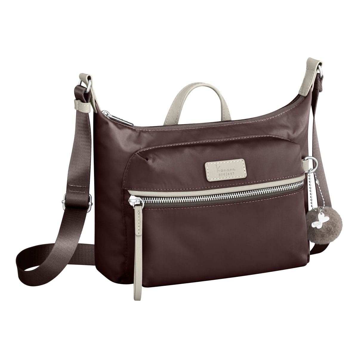 kanana カナナ プロジェクト ショルダーバッグ レディース PJ-15 17371 Kanana project ミニショルダー 軽量 アウトドア 旅行 マホガニーブラウン