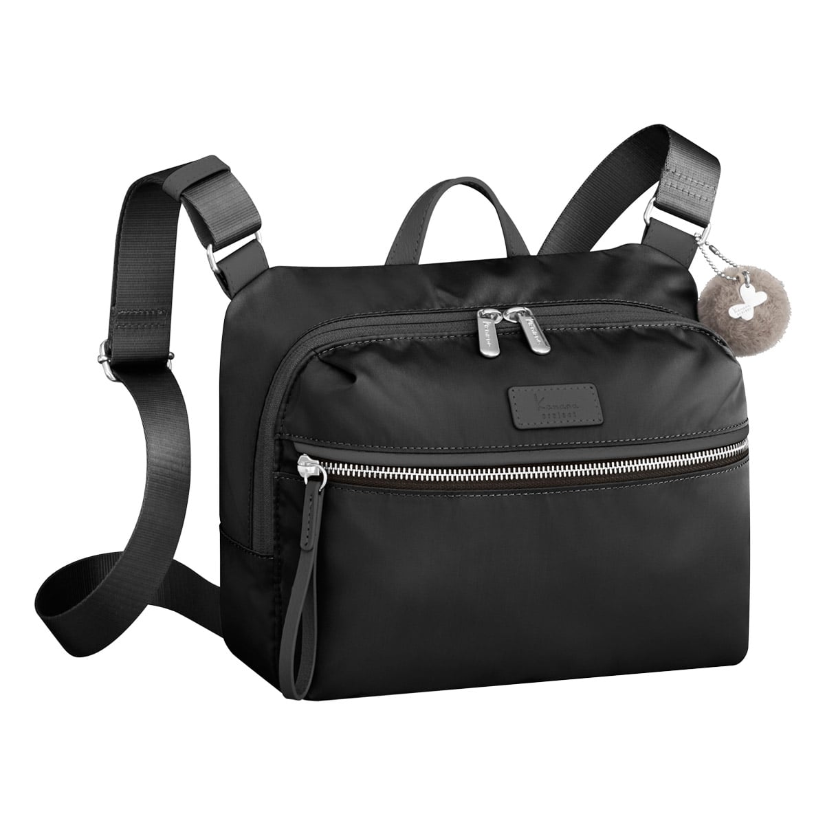 kanana カナナ プロジェクト ショルダーバッグ レディース PJ-15 17372 Kanana project 軽量 アウトドア 旅行 ブラック