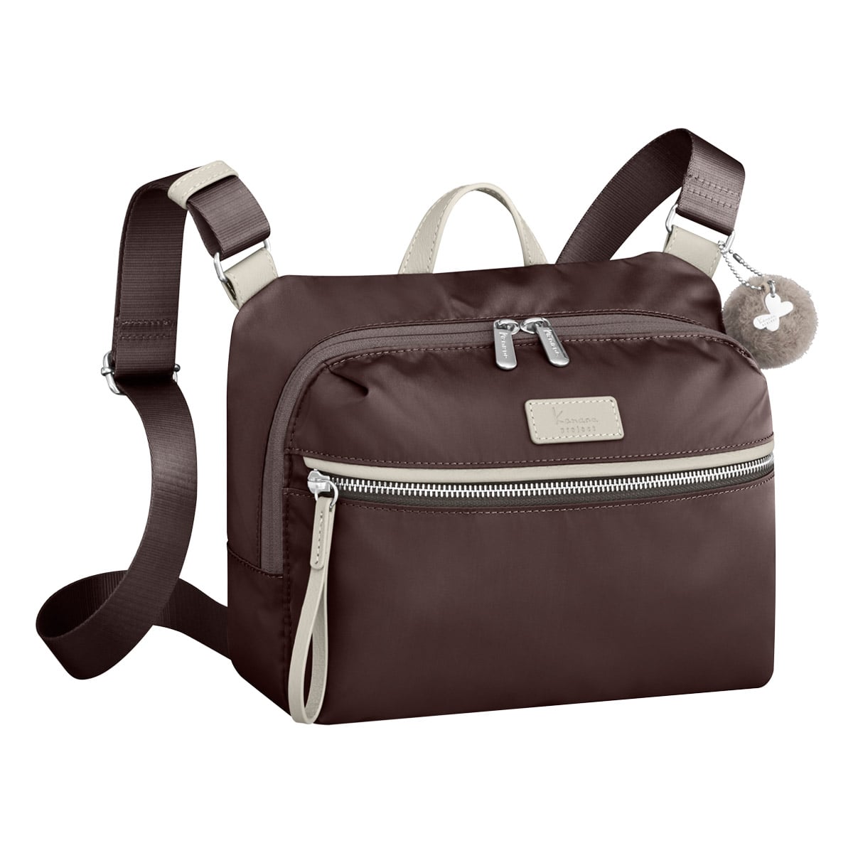 kanana カナナ プロジェクト ショルダーバッグ レディース PJ-15 17372 Kanana project 軽量 アウトドア 旅行 マホガニーブラウン