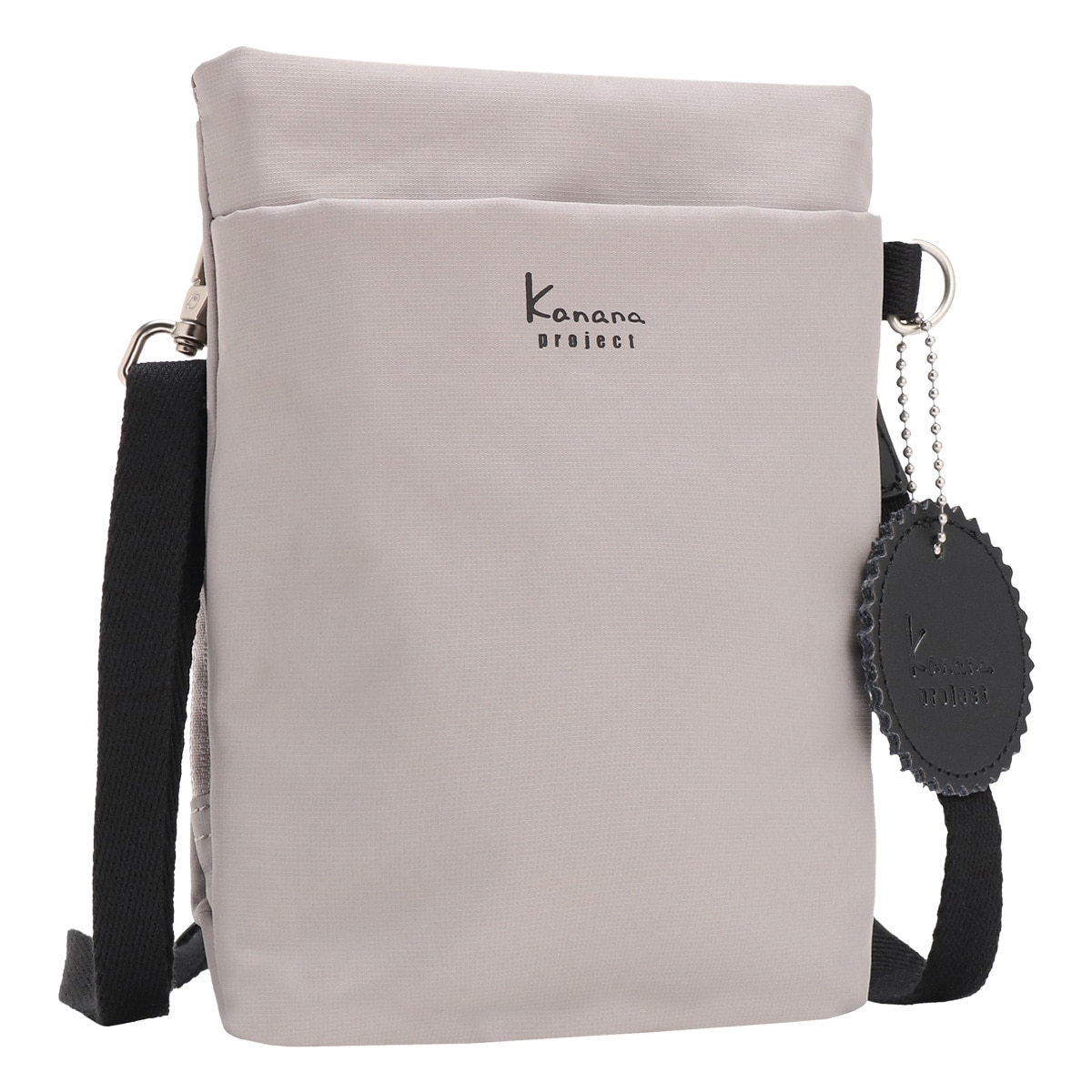 kanana カナナ プロジェクト ショルダーバッグ スマホショルダー ミニショルダー 縦型 コンパクト レディース 35950 サリール2 Kanana project お出掛け 旅行 ライトグレー