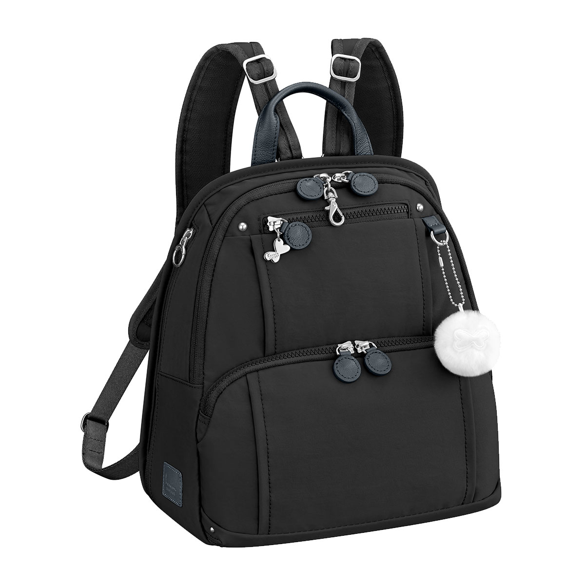 kanana カナナ プロジェクト リュック レディース 62101 PJ8-3rd Kanana project 多機能 ビジネス 旅行 ブラック