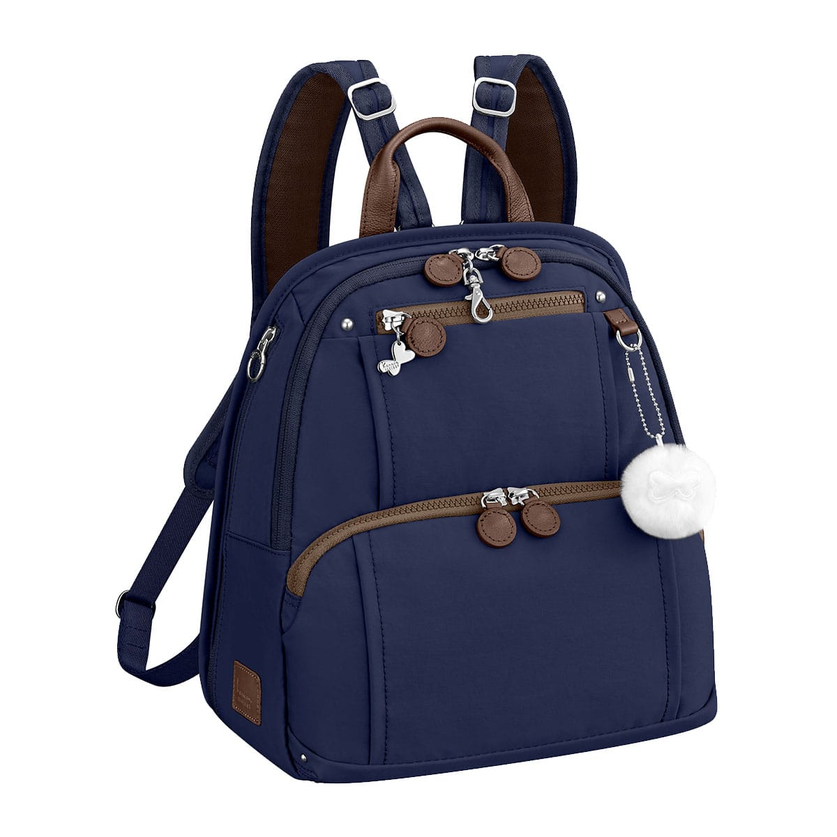 kanana カナナ プロジェクト リュック レディース 62101 PJ8-3rd Kanana project 多機能 ビジネス 旅行 ネイビー