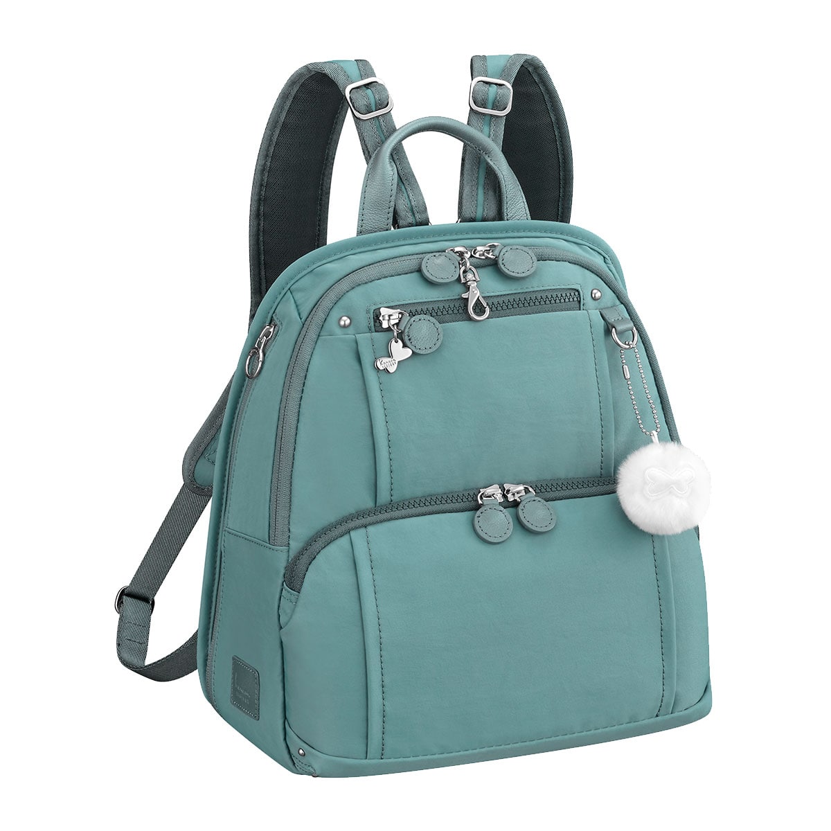 kanana カナナ プロジェクト リュック レディース 62101 PJ8-3rd Kanana project 多機能 ビジネス 旅行 シーグリーン 【12】シーグリーン -