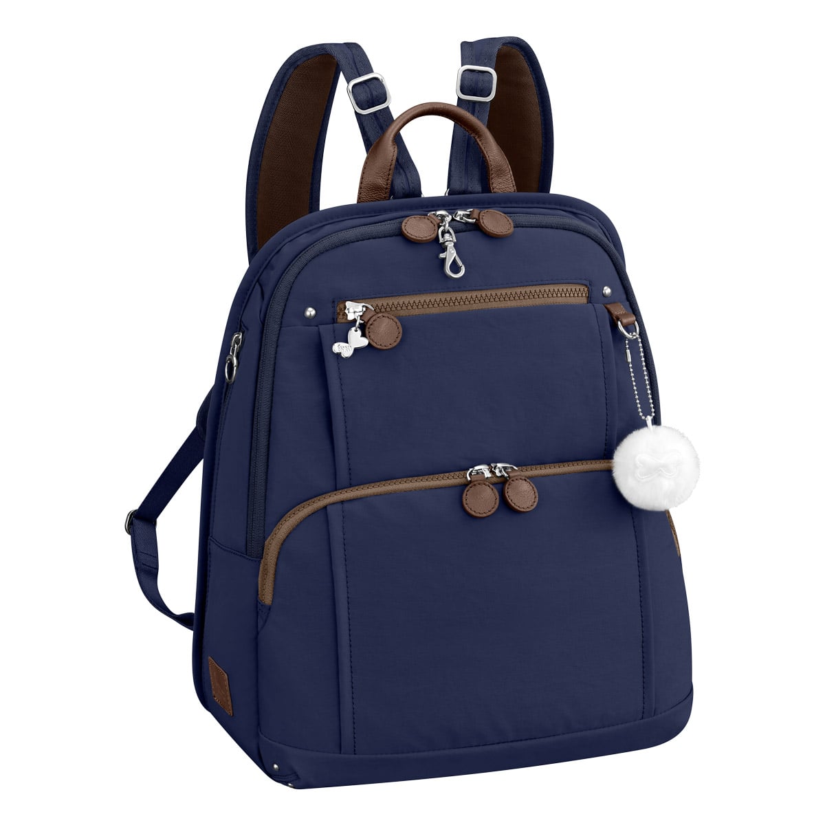 kanana カナナ プロジェクト リュック A4 レディース 62102 PJ8-3rd Kanana project 多機能 ビジネス 旅行 ネイビー