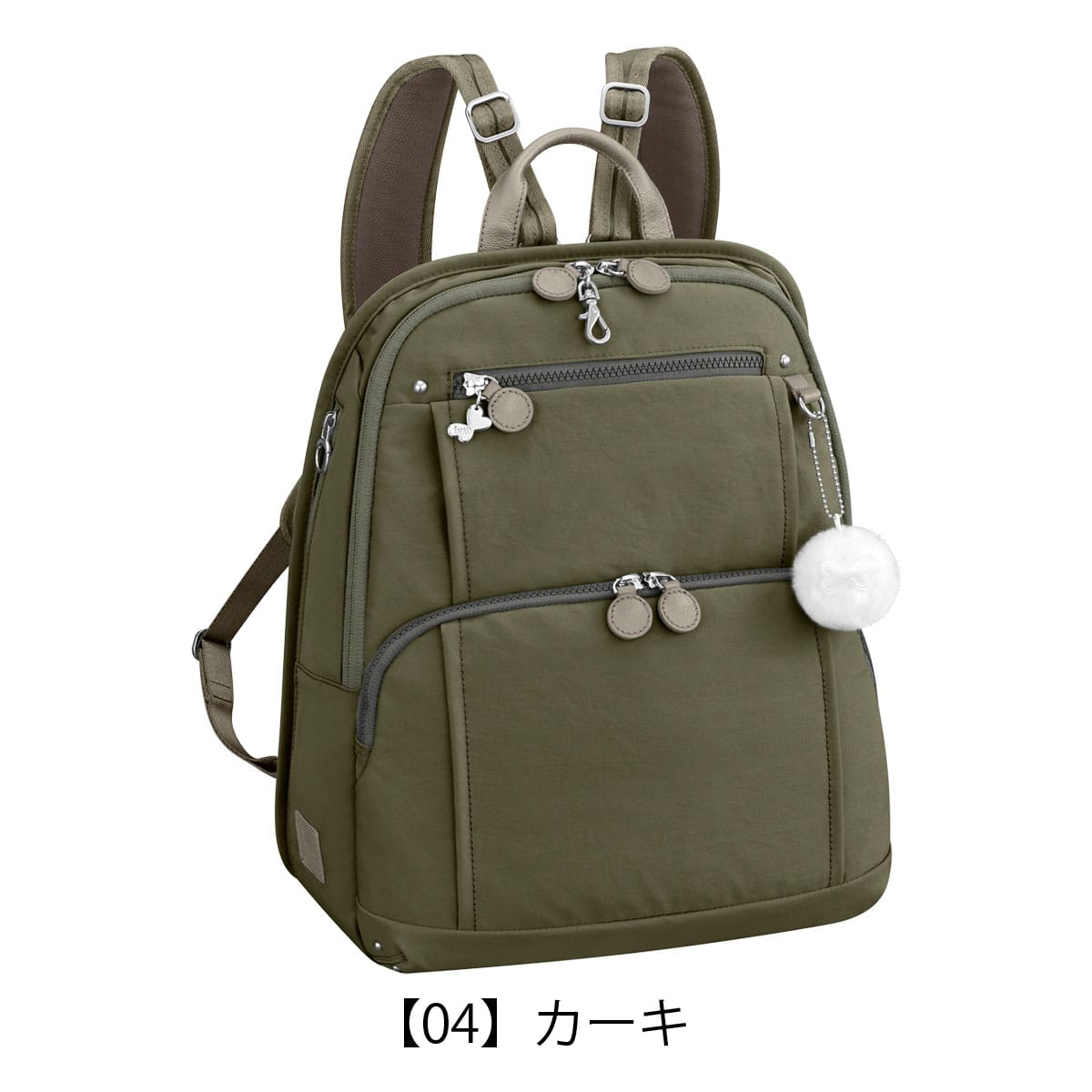 kanana カナナ プロジェクト リュック A4 レディース 62102 PJ8-3rd Kanana project 多機能 ビジネス 旅行 ネイビー 【03】ネイビー -