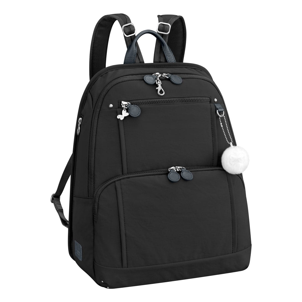 kanana カナナ プロジェクト リュック A4 レディース 62103 PJ8-3rd Kanana project 多機能 ビジネス 旅行 ブラック