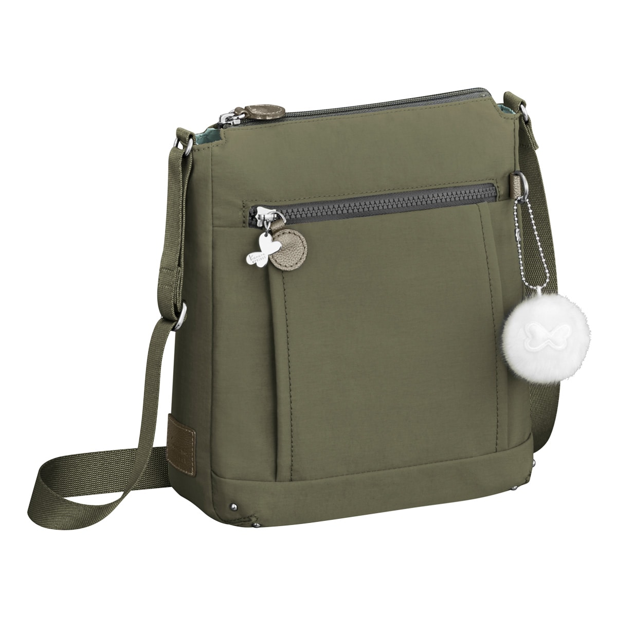 kanana カナナ プロジェクト ショルダーバッグ レディース 62104 PJ8-3rd Kanana project 多機能 ビジネス 旅行 カーキ 【04】カーキ -