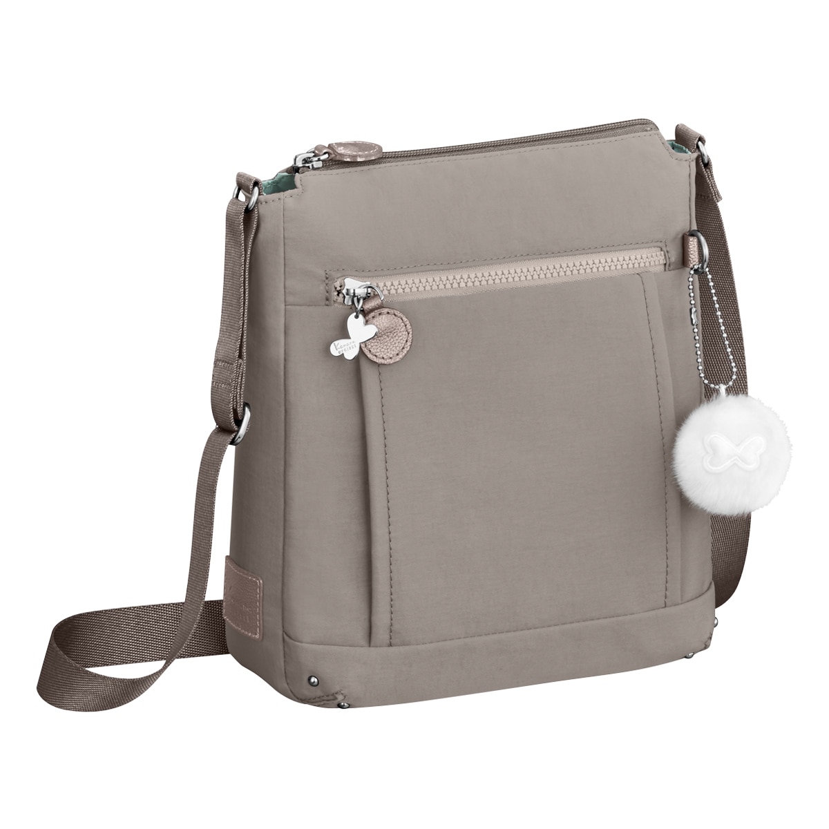 kanana カナナ プロジェクト ショルダーバッグ レディース 62104 PJ8-3rd Kanana project 多機能 ビジネス 旅行 グレージュ