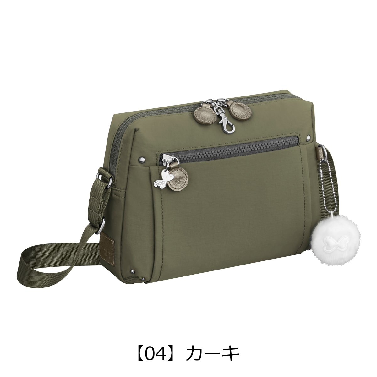 kanana カナナ プロジェクト ショルダーバッグ レディース 62105 PJ8-3rd Kanana project ミニショルダー 多機能 ビジネス 旅行 ブラック 【01】ブラック -