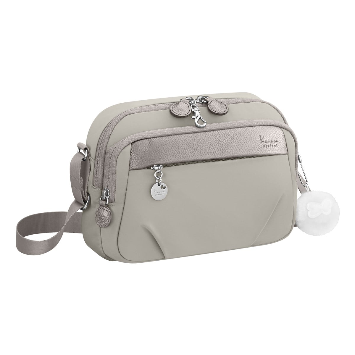 kanana カナナ プロジェクト ショルダーバッグ 軽量 レディース 67641 PJ1-4th Kanana project グレージュ