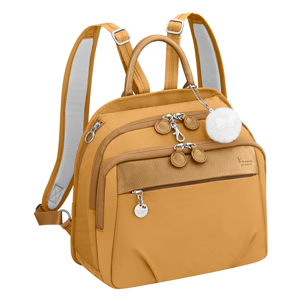 kanana カナナ プロジェクト リュック 軽量 レディース 67644 PJ1-4th Kanana project 抗菌 オレンジ