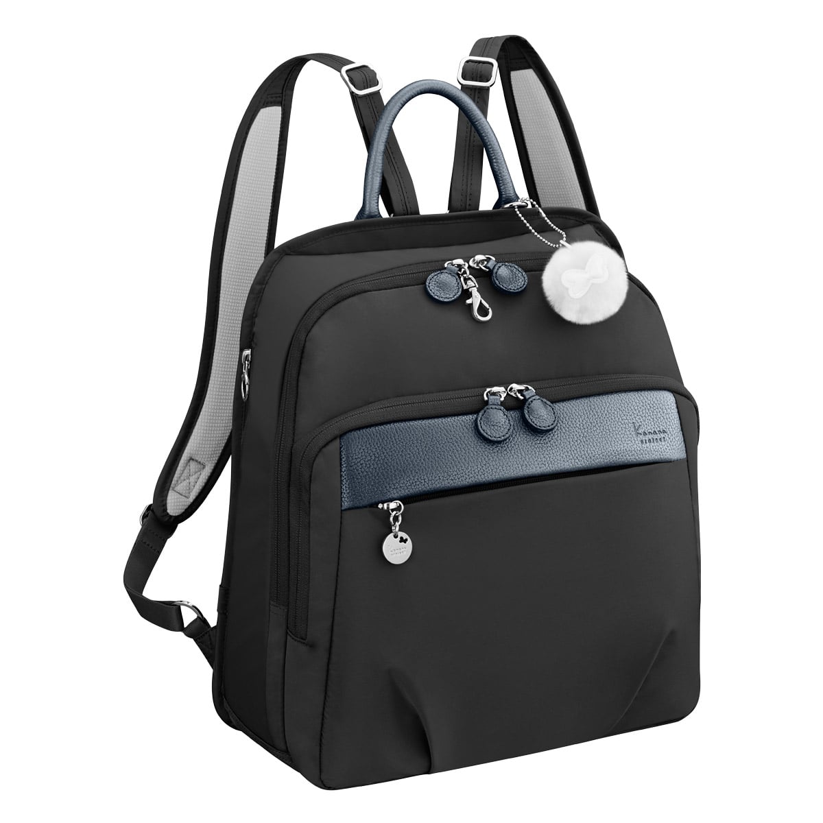 kanana カナナ プロジェクト リュック A4 軽量 レディース 67645 PJ1-4th Kanana project 抗菌 ブラック