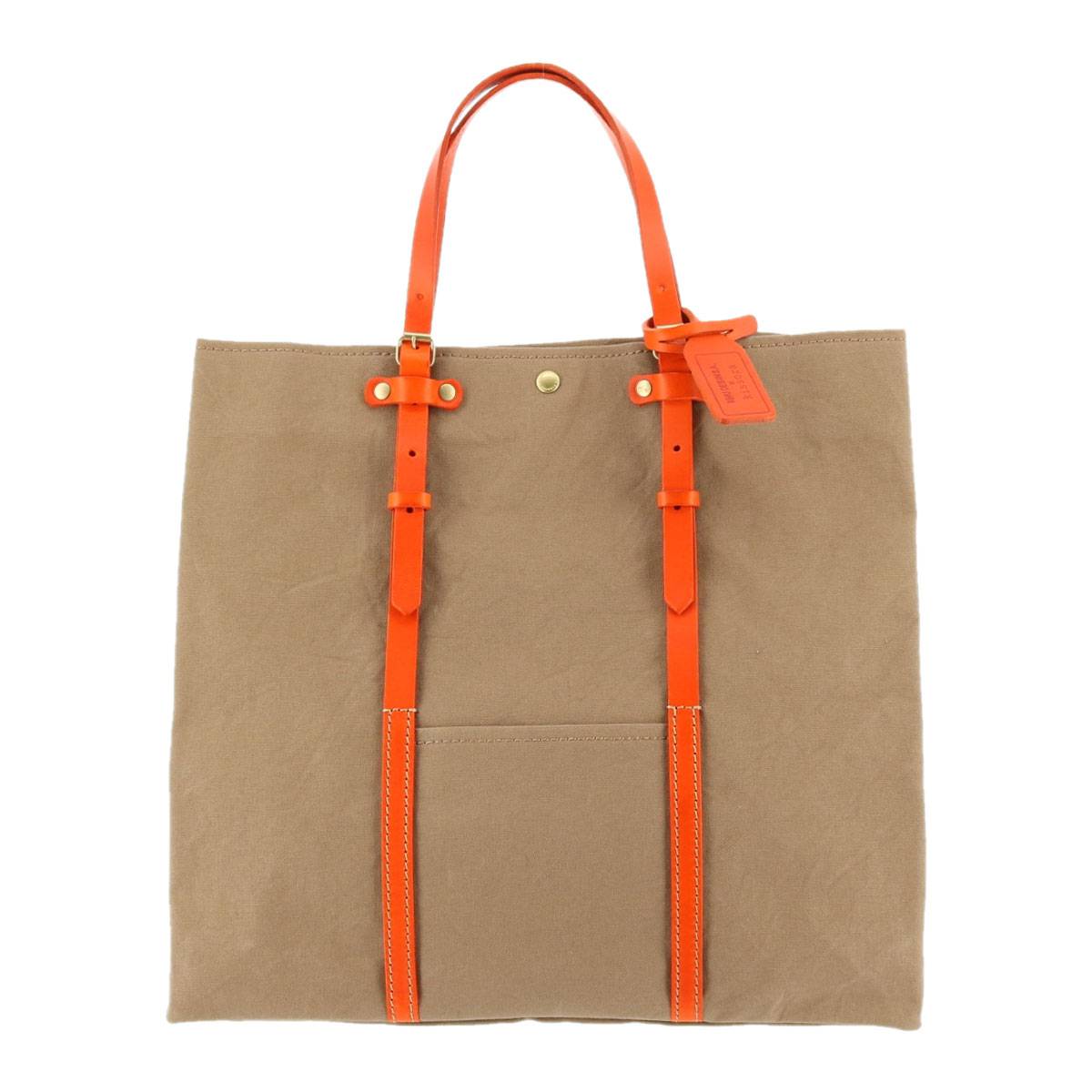 kissora キソラ トートバッグ 本革 レディース KIBD-005 オレンジ