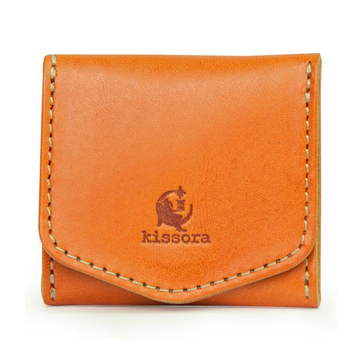 kissora キソラ コインケース 日本製 本革 レザー 小銭入れ レディース KIBP-013 キャメル