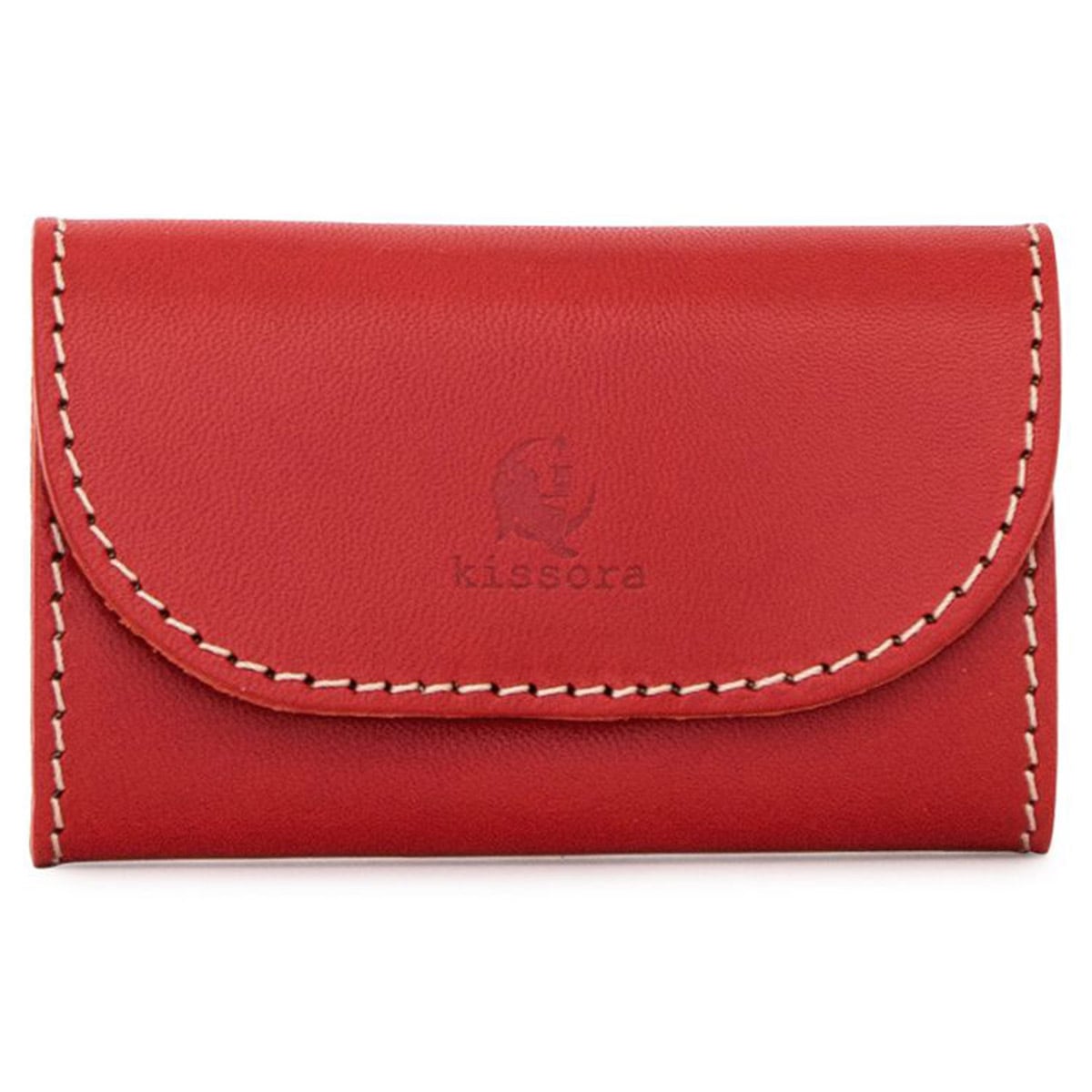 kissora キソラ キーケース 日本製 本革 レザー メンズ レディース KIBP-020 レッド