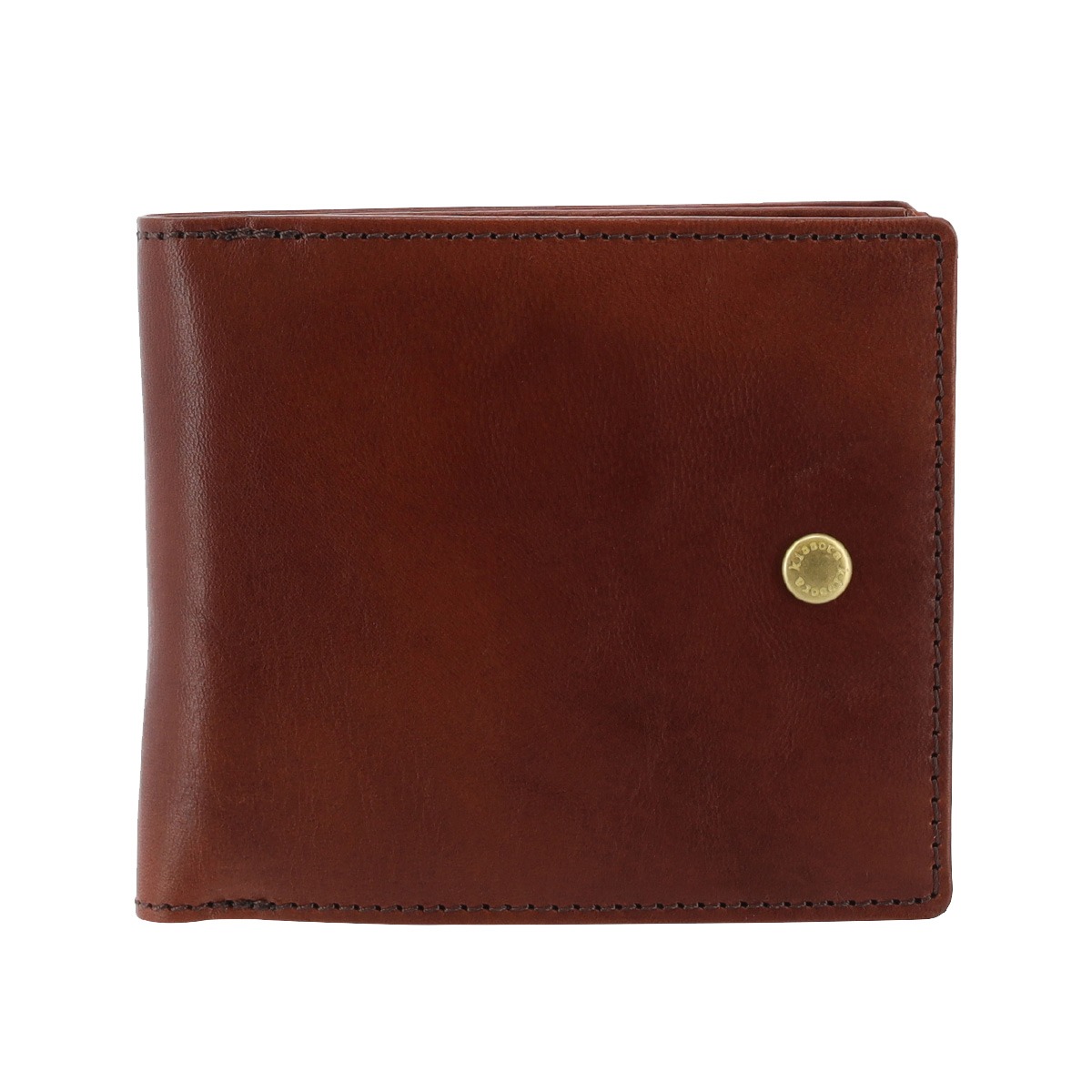 kissora キソラ 二つ折り財布 ユニセックス KIBP-389 UDOII 札入れ BOX型小銭入れ 牛革 日本製 ブラウン