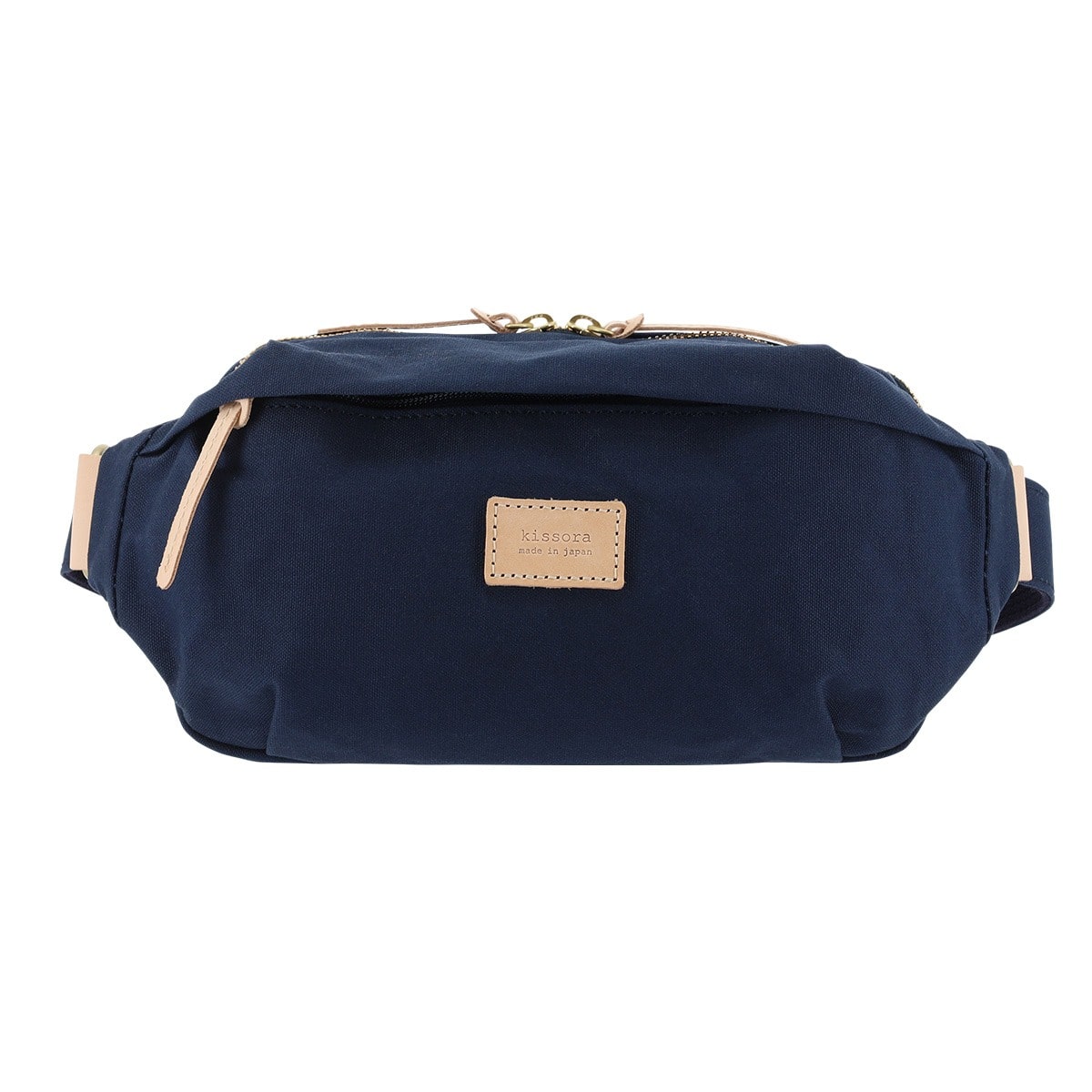 kissora キソラ ボディバッグ プルーニャ ユニセックス KIBP-416 日本製 ネイビー
