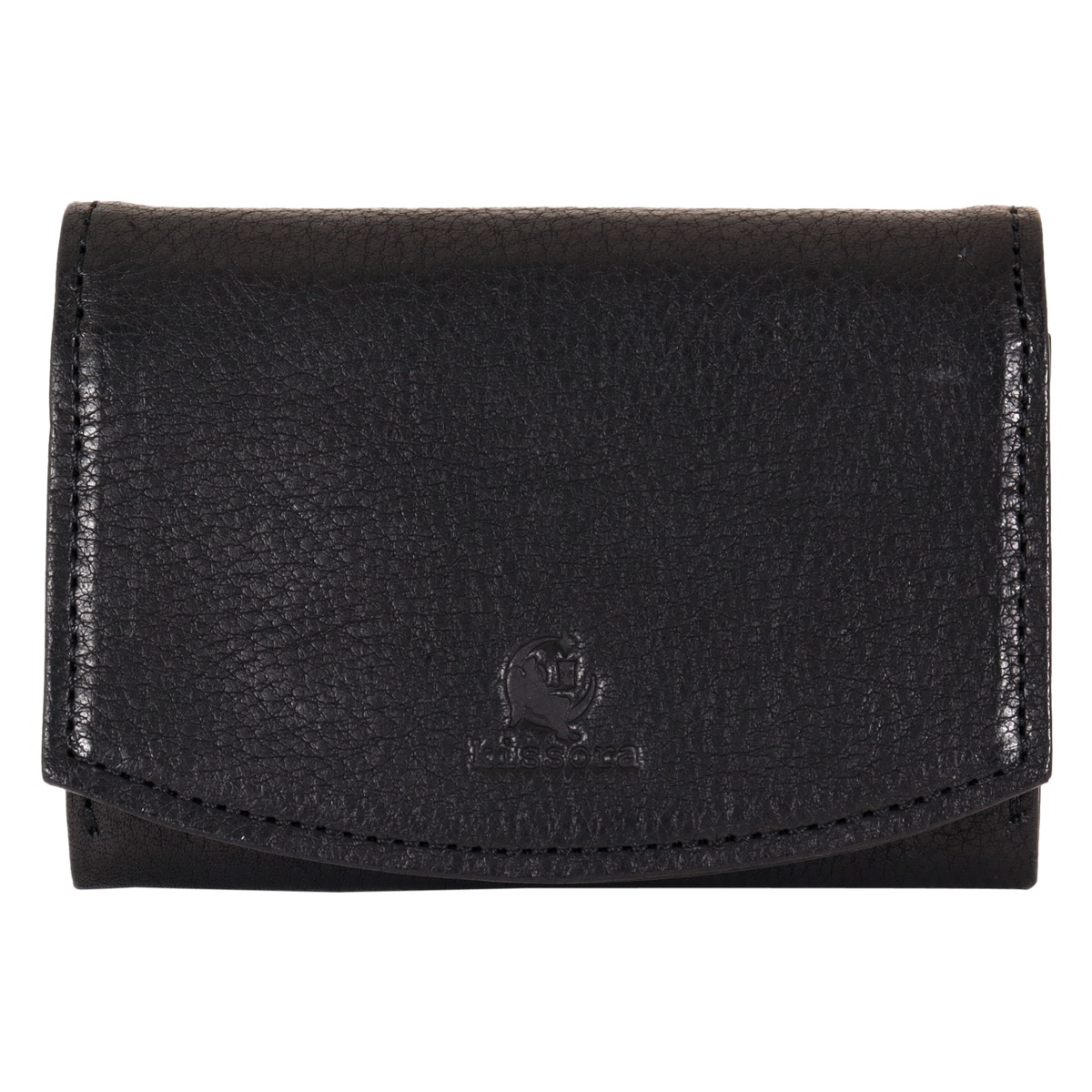 kissora キソラ 名刺入れ 本革 レザー オリーブヌメ レディース KIEN-163 日本製 ブラック