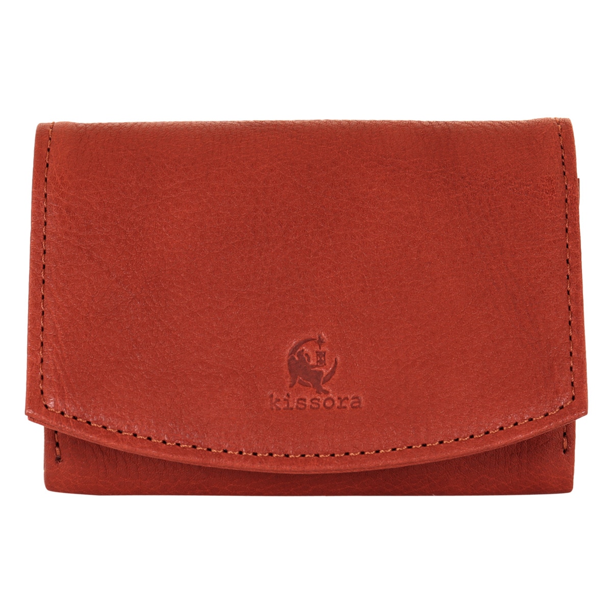 kissora キソラ 名刺入れ 本革 レザー オリーブヌメ レディース KIEN-163 日本製 ブラウン