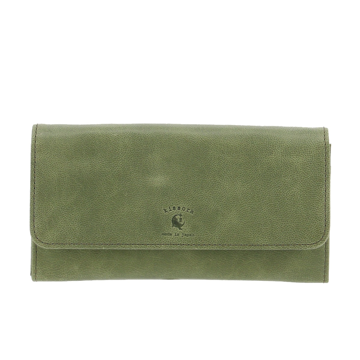 kissora キソラ 長財布 パンナライト レディース KIEN-167 Panna Lite 札入れ 日本製 グリーン